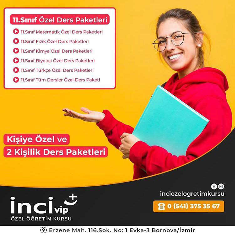 11 sınıf özel okul destek kursu
